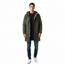 K-Way Le Vrai 4.0 Eiffel East Hooded Parka - Khaki/Black