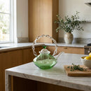 Glass Teapot - Green