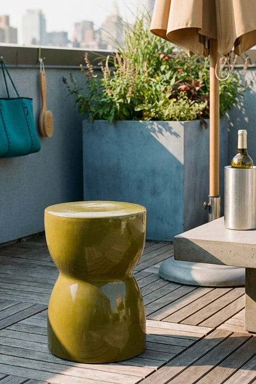 Tabouret En Céramique - Vert