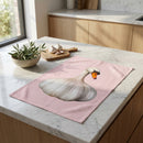 Paño de Cocina 100% Lino 50X65Cm - Decoración Ajos