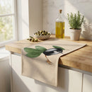 100% Linen Tea Towel 50X65Cm - Olive Decoration