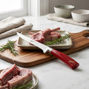 Elégance - Couteau À Désosser - Rouge - 16 Cm