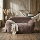 Canapé 2 Places En Fausse Fourrure