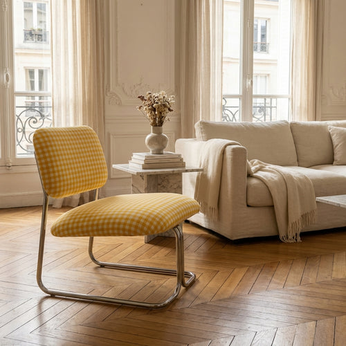 Sillón cuadros Vichy