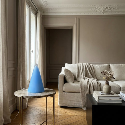 Lampe Tepee Bleue Sce Années 90