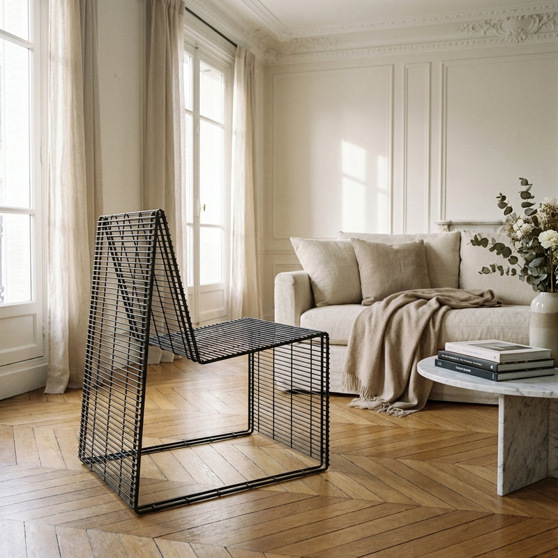 Fauteuil Métallique Graphique