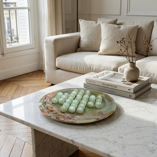 Jeux De Morpion En Marbre Vintage