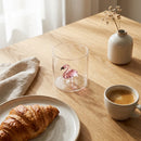 Gobelet En Verre Borosilicate - Figurine Flamant Rose