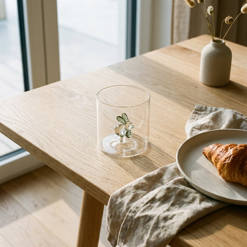 Monterey - Lot De 2 Gobelets Lapins - Verre Borosilicate