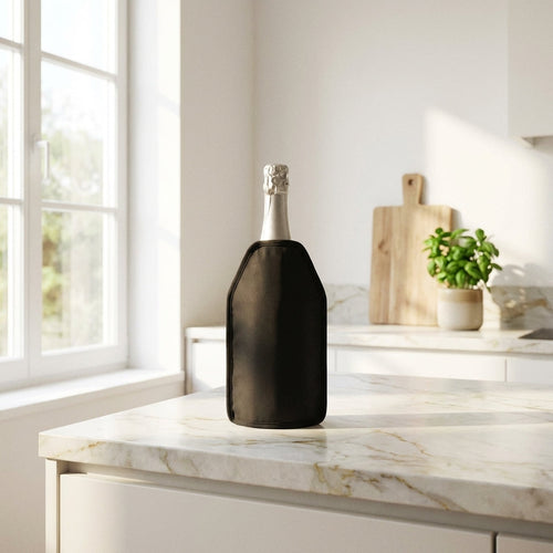 Napa - Set of 2 Soft Bottle Coolers - Charcoal