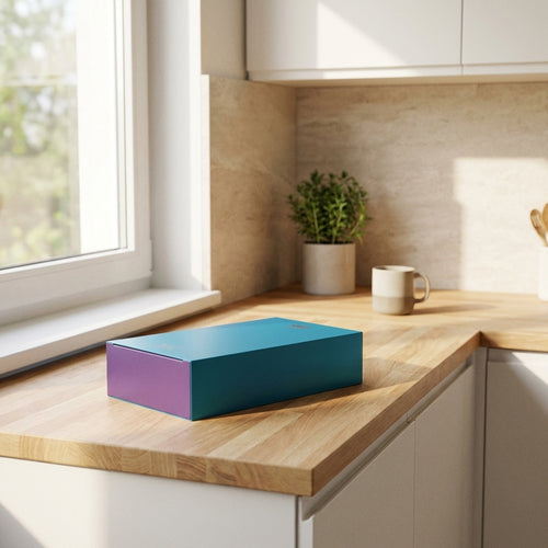 Colorful Glass Box