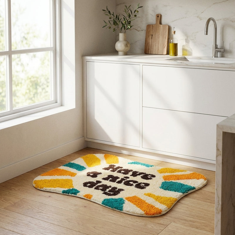 Alfombra Colorida - Que Tengas Un Buen Día Decoración