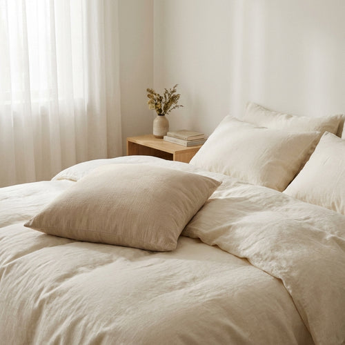 Taie D'Oreiller Gaze De Coton - Taupe 07 - Uni