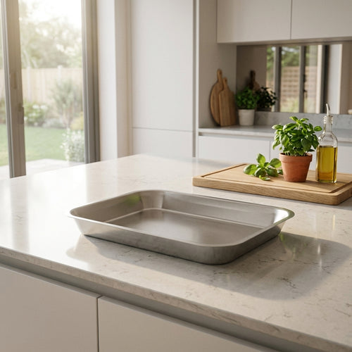 Stainless Steel Clearing Dish 42X32X5Cm - Stainless Steel