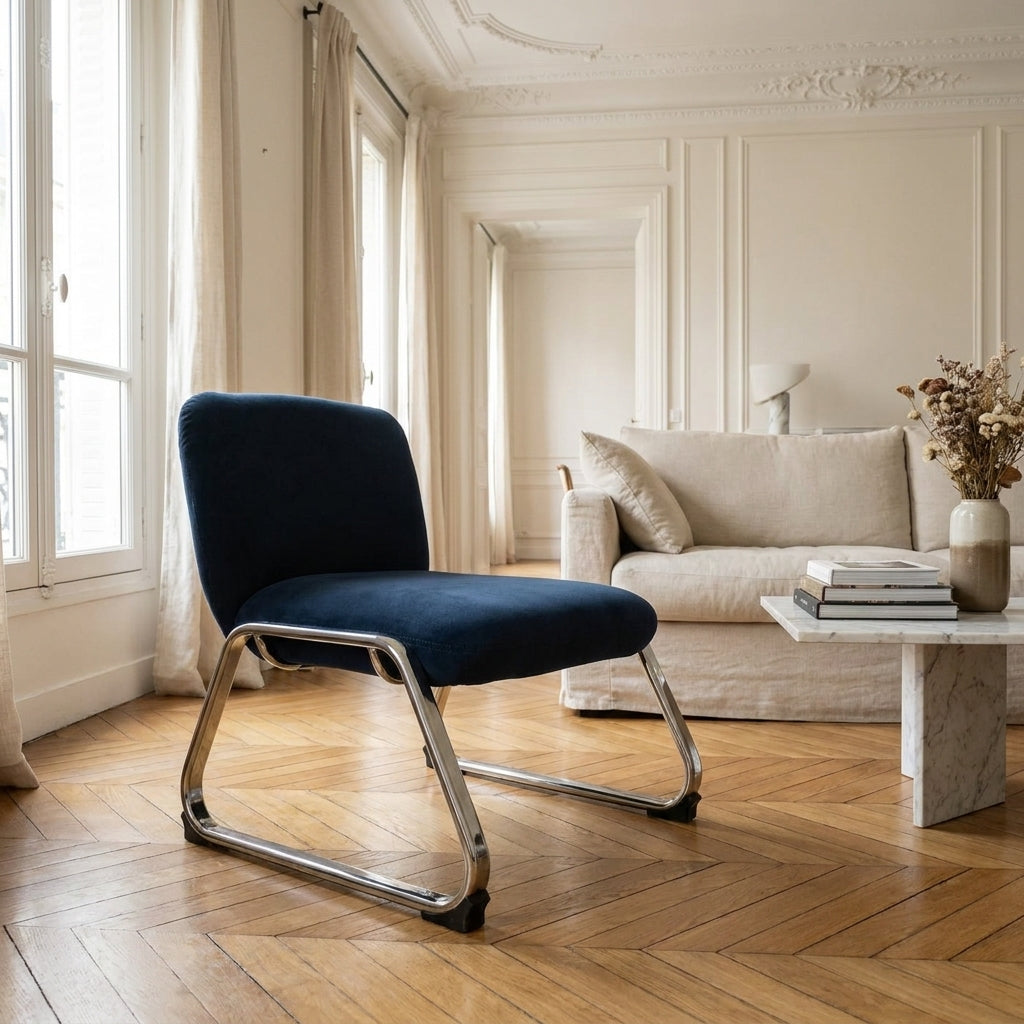 Sillón Azul Vintage