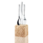 Square - 24 Piece Cutlery Set - Stainless Steel - Inox