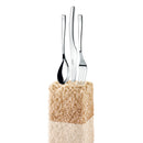 Cutlery Set 24 Pieces - Square - Stainless Steel