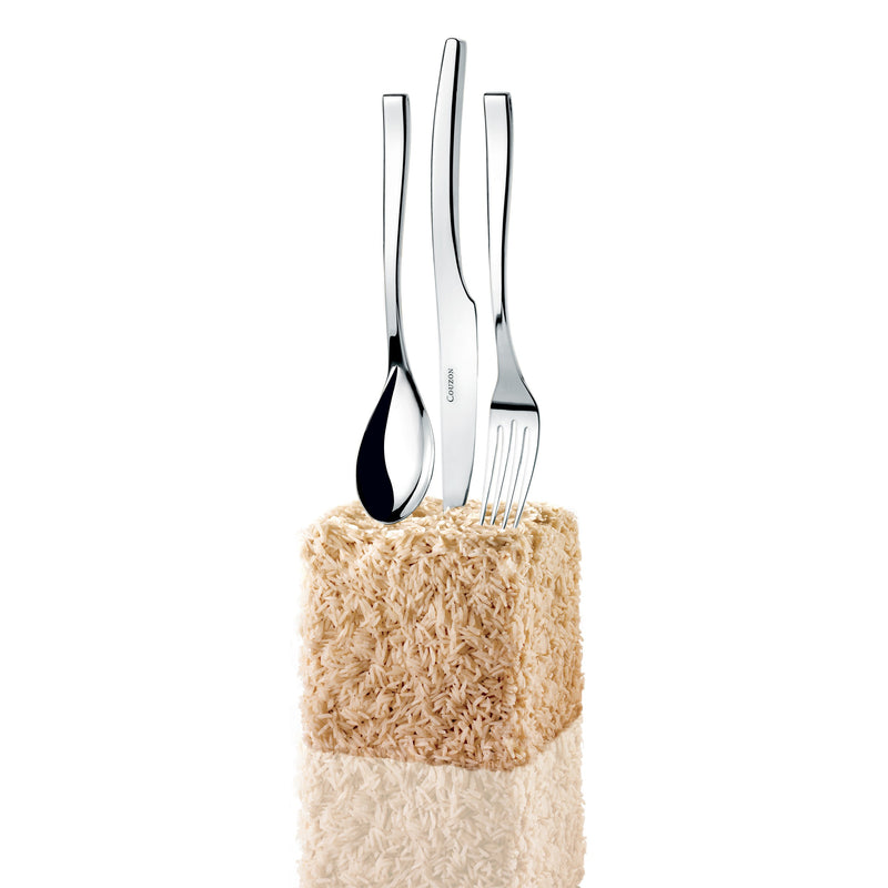 Cutlery Set 24 Pieces - Square - Stainless Steel