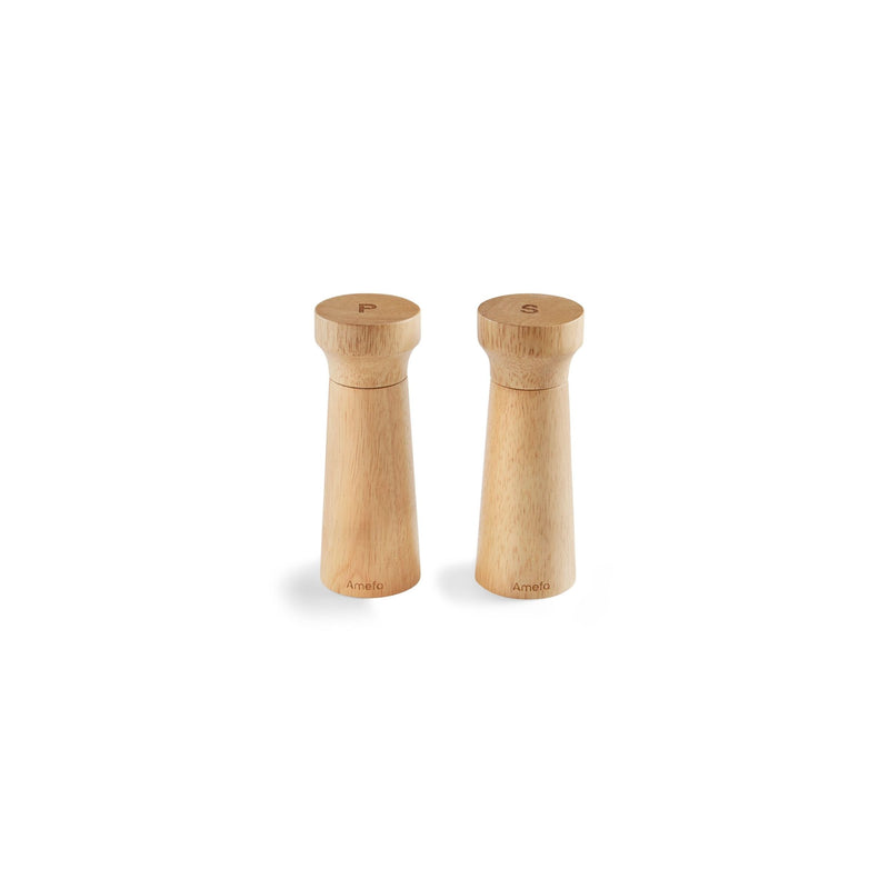 Duo De Moulins Poivre & Sel - Fanny - Bois Naturel