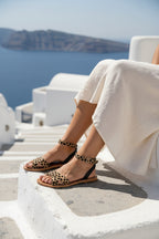 Brione Sandals - Leopard