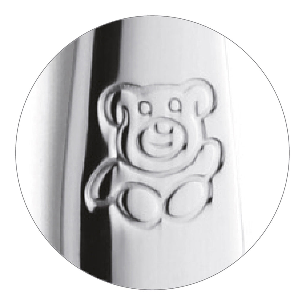 Teddy - Set of 4 Children's Cutlery - Stainless Steel - Stainless steel