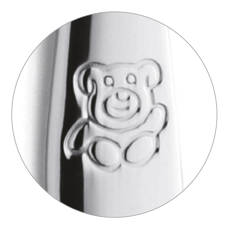 4 Cubiertos Infantiles - Teddy - Acero Inoxidable