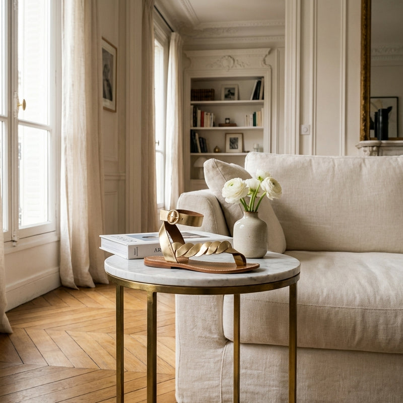 Sandales Lee - Dark Gold