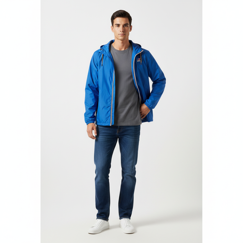 Coupevent K-Way Le Vrai 3.0 Claude - Bleu