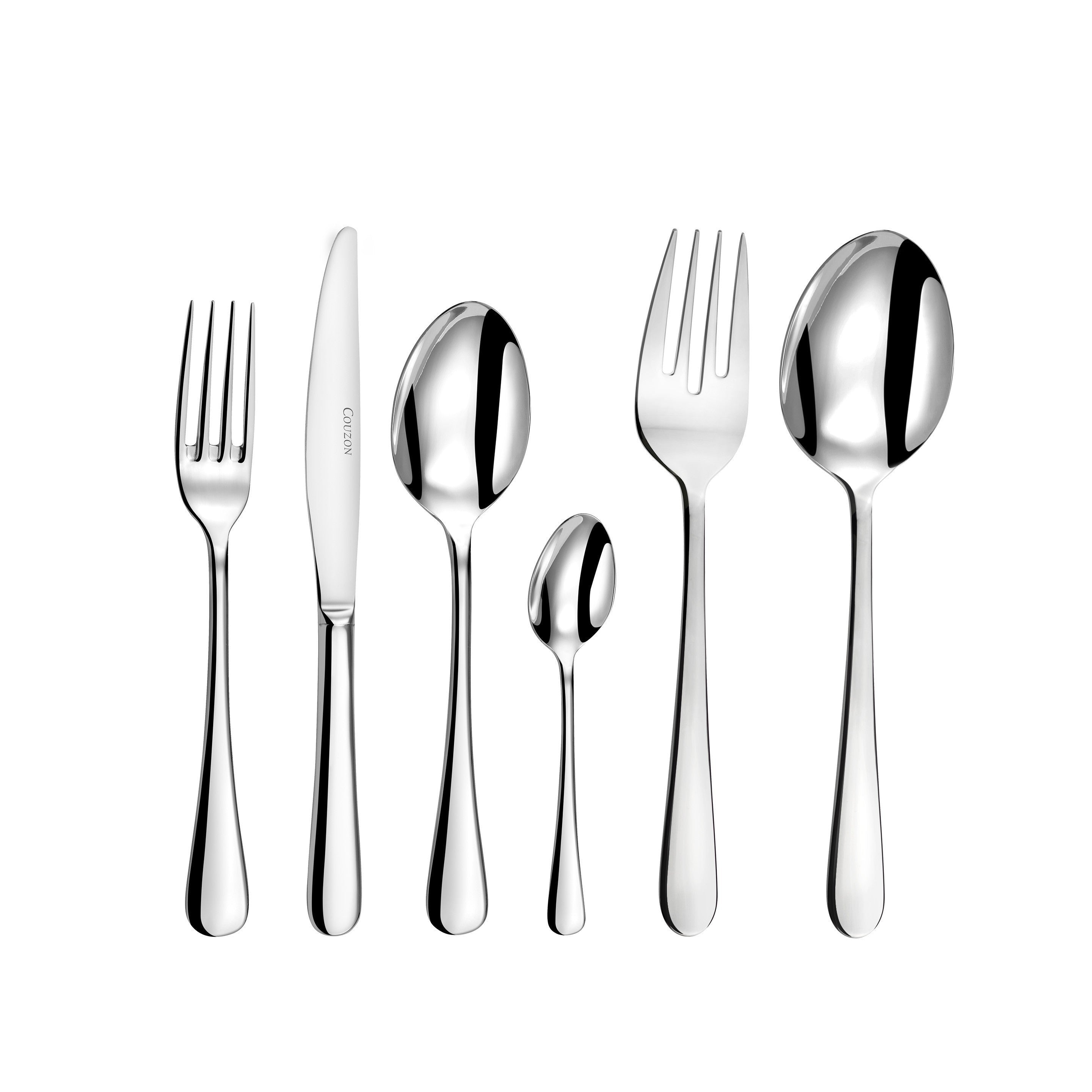 Clipper - Cutlery Set 50 Pieces - Stainless Steel - Stainless Steel