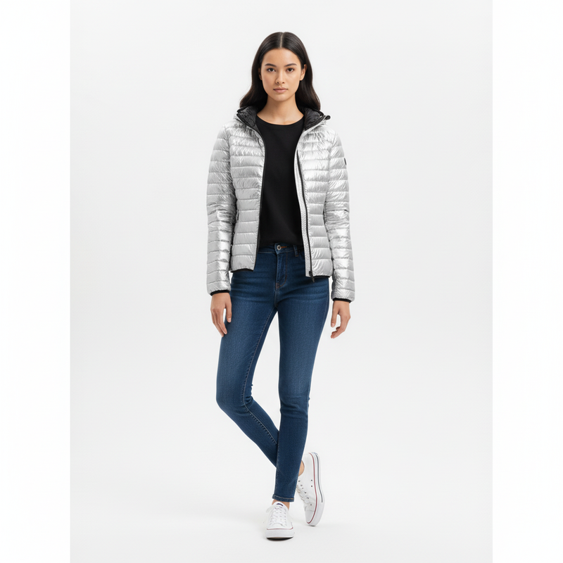 Jott - Doudoune Carla - Argent - Enfant