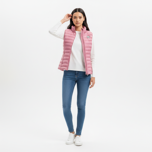 Jott - Doudoune Sans Manches Seda Basic - Rose - Femme