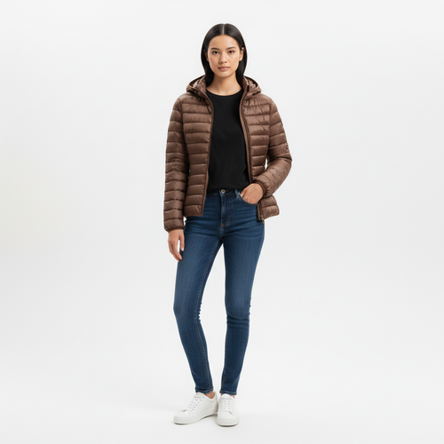 Jott - Doudoune Cloe Noos - Marron - Femme