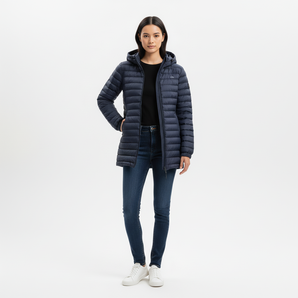 Doudoune Réversible Roma Noos - Bleu - Femme