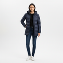 Plumífero reversible Roma Noos - Azul - Mujer