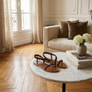 Maria Sandals - Burgundy
