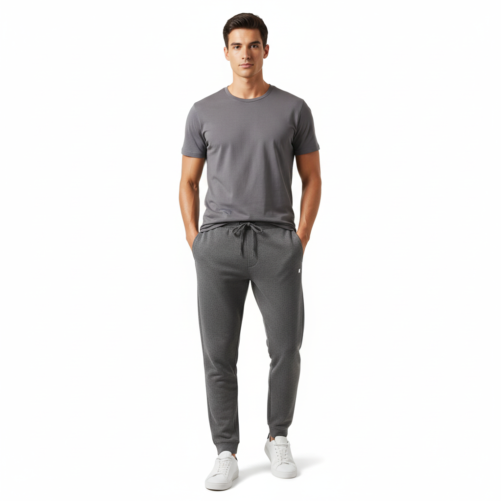 K-Way Ginevrette Fleece Peach Tracksuit Trousers - Anthracite