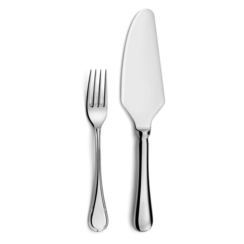 6 Dessert Forks & Pie Server - Vendôme - Stainless Steel