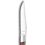 Royal Bois - Set De 6 Couteaux À Steak - Manche Bois Stabilisé