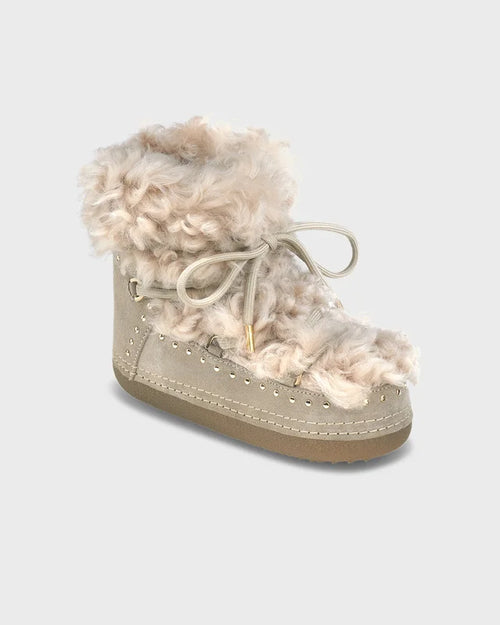 Bottes Long Curly - Beige