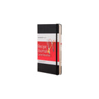 Cuaderno de recetas rayado - Grande - Negro