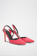 LK Benett - Hayden Heeled Sandals - Fuchsia