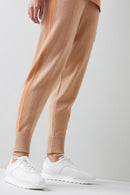 Jogging En Cachemire Bergen - Camel Et Beige