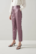 Pantalón Recto 7/8 Talle Alto Issy - Rosa