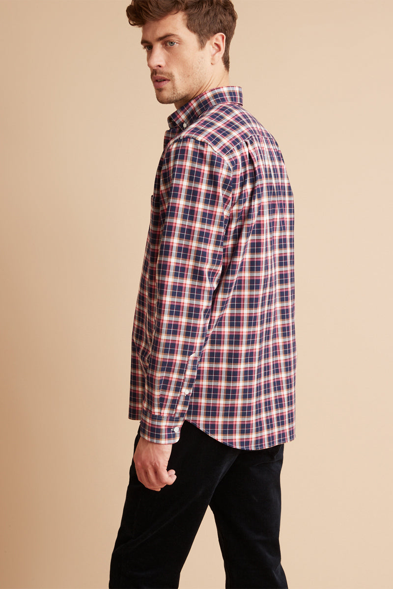 Navy Blue Shirt - Men