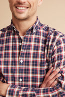 Navy Blue Shirt - Men