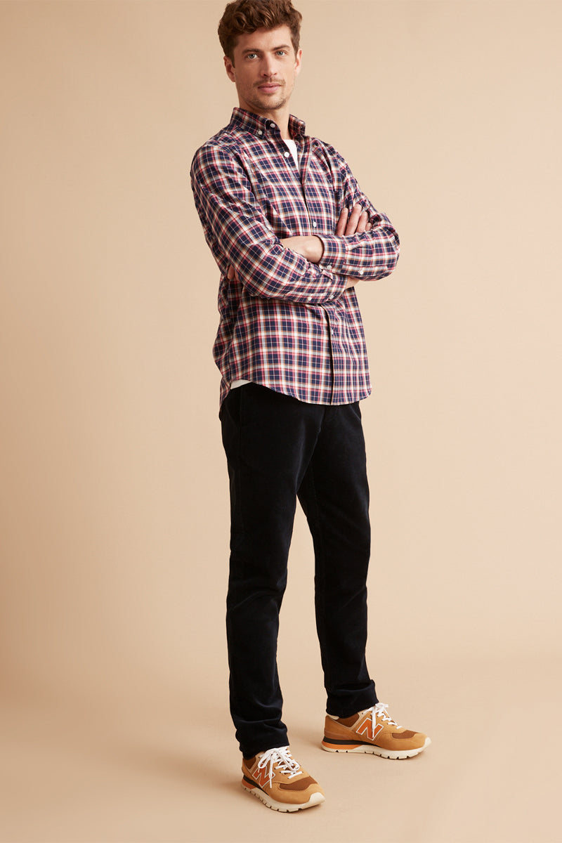 Navy Blue Shirt - Men
