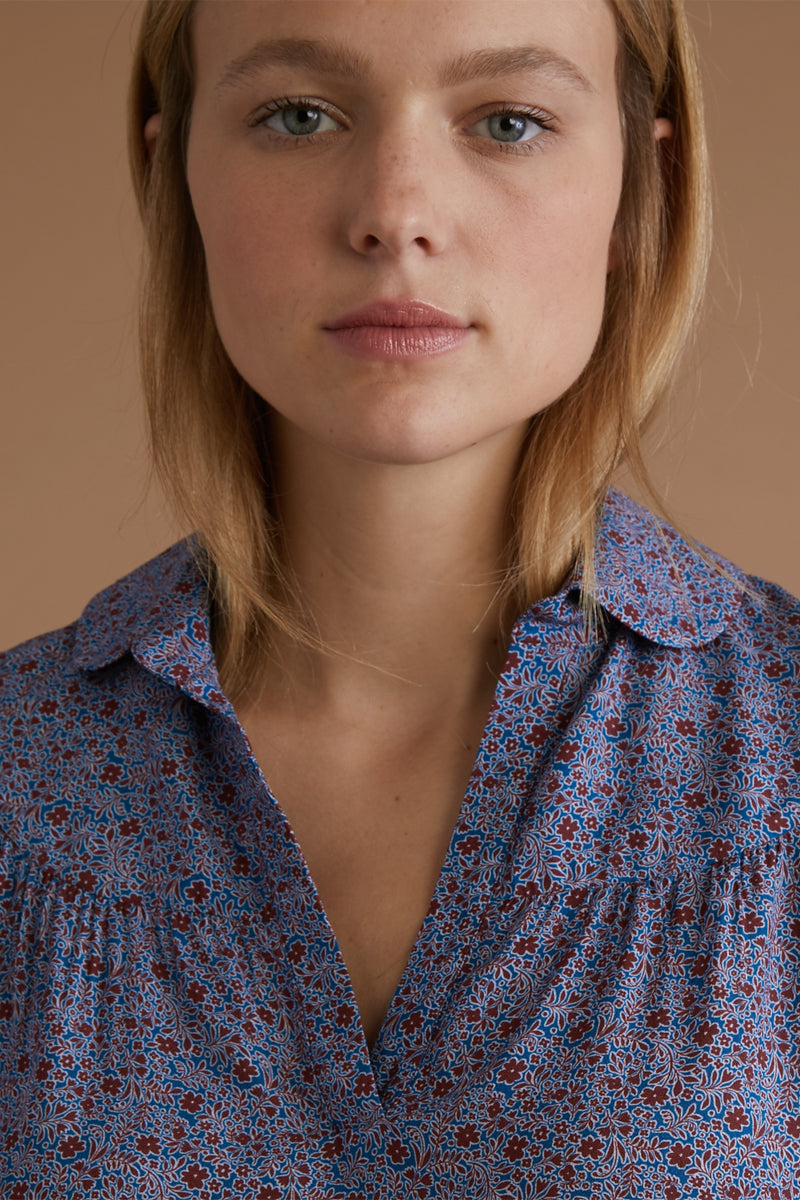Purple midi dress - Women