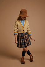 Bob en velours Marron - Enfant