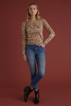 Pull Camel - Femme