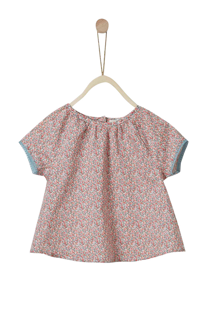 Guimpe En Tissu Liberty - Liberty Peper - Bébé